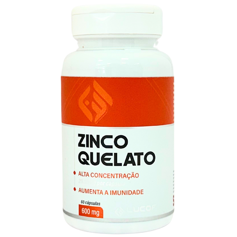 Zinco Quelato - Lucof (60) Cápsulas