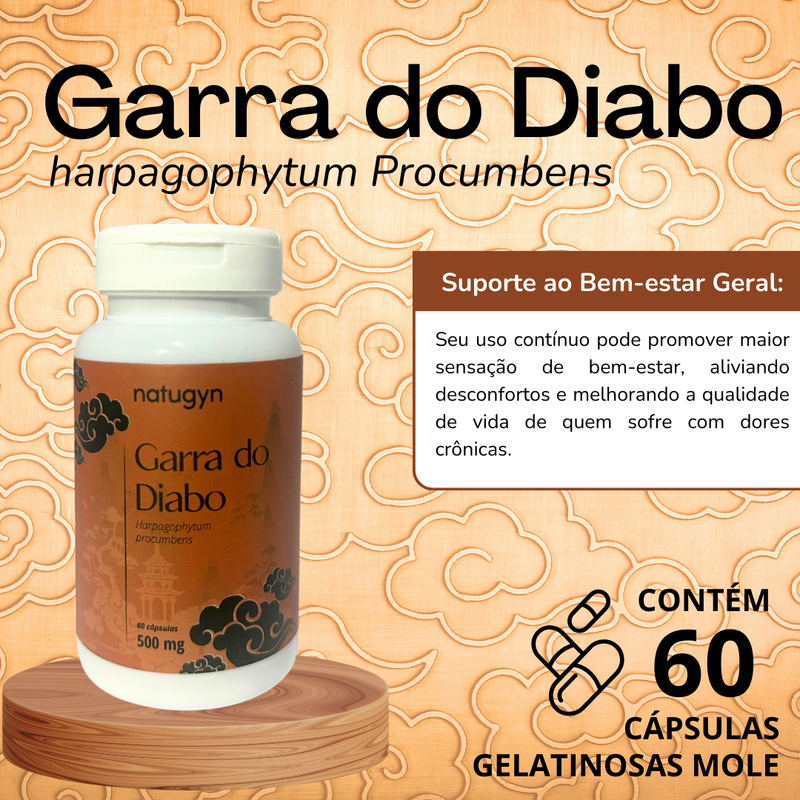 Garra do Diabo - Natugyn 500mg