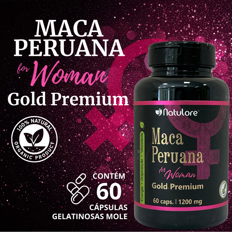 Maca Peruana for Woman Gold Premium (60) Cápsulas