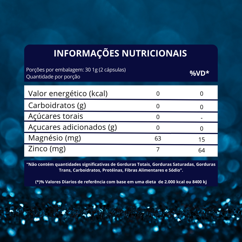 MagnésioMalato + Zinco - Lucof 500mg