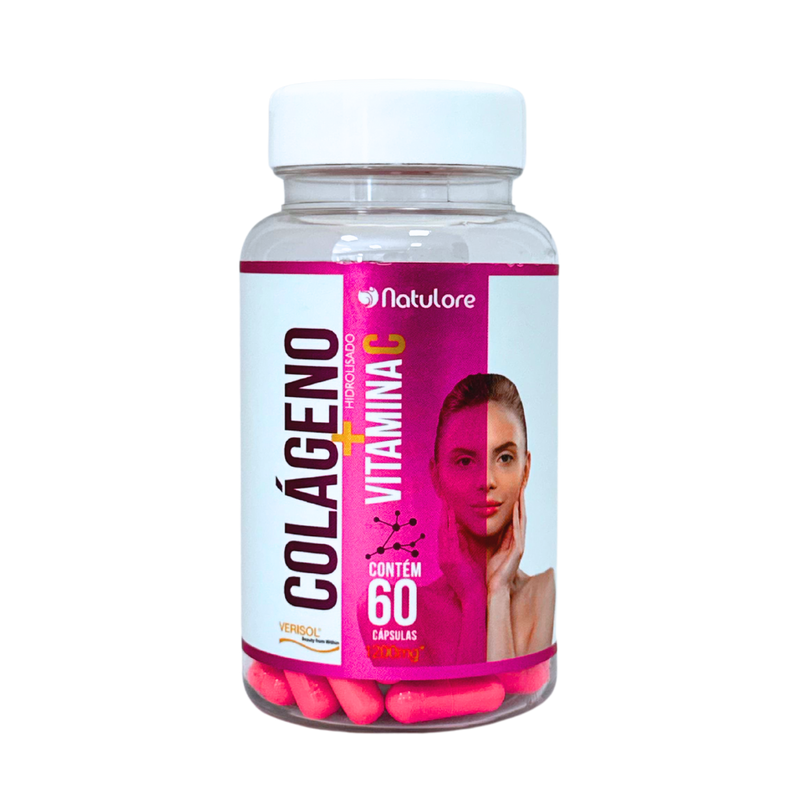 Colágeno + Vitamina C - Natulore (60) Cápsulas