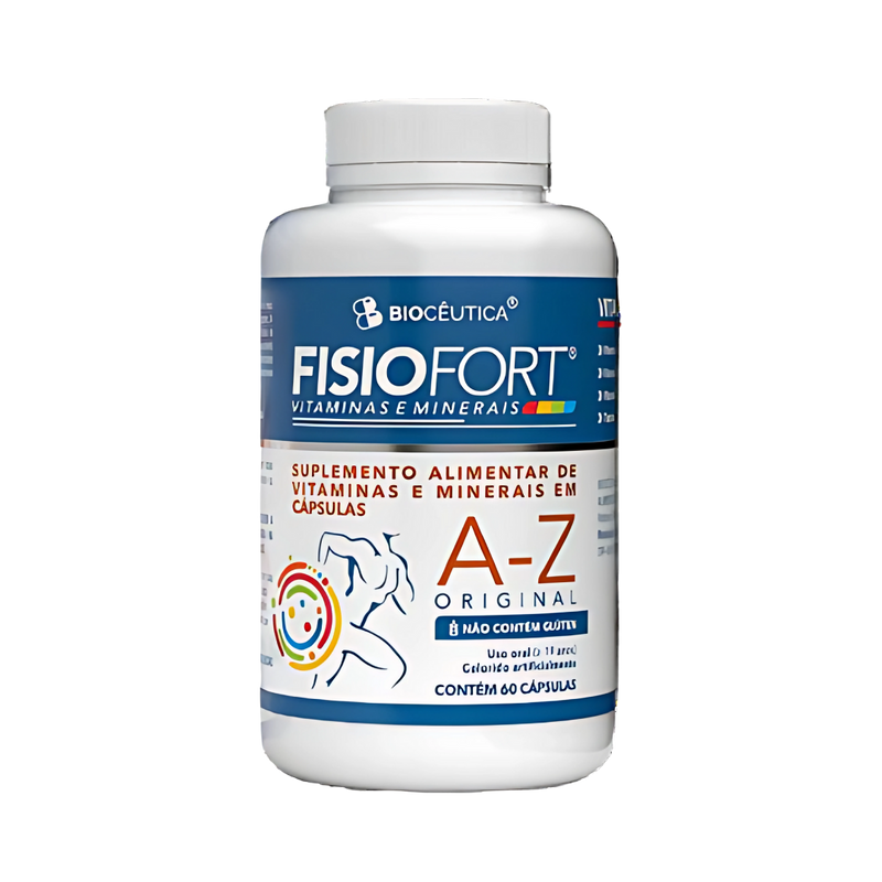 FisioFort Vitaminas e Minerais A-Z  (60) Cápsulas