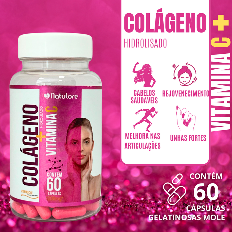 Kit 1 Colágeno + Vitamina C, 1 Slim Fit Complexo Emagressedor